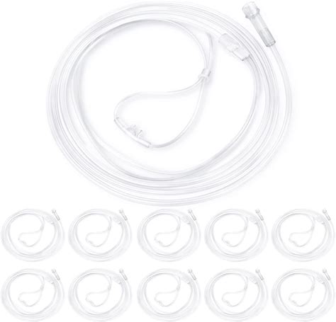 Ansnf Standard Oxygen Nasal Cannula For Adult 7 Ft Soft Material Kink Resistant