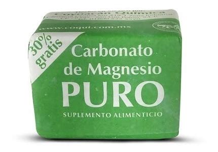 Carbonato De Magnesio Para Qu Sirve Gu A Precios