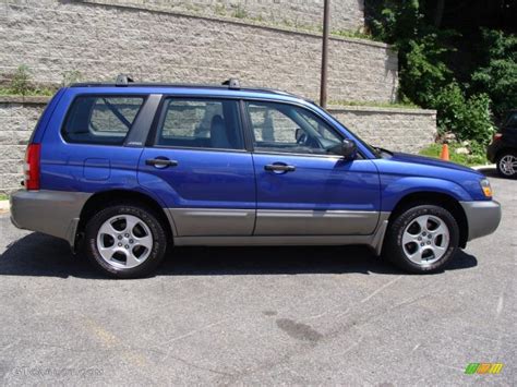 2004 Pacifica Blue Pearl Subaru Forester 2 5 XS 31145661 Photo 9