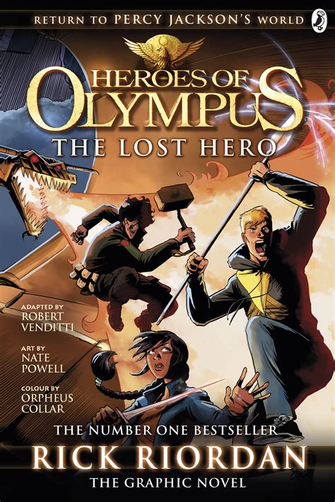 The Lost Hero The Graphic Novel Heroes Of Olympus Book By Rick