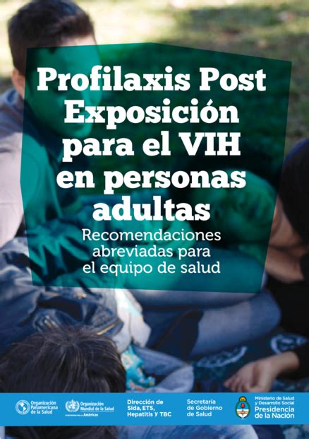 Profilaxis Post Exposici N Para El Vih En Personas Adultas Recomen