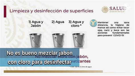 Esta Es La Forma Correcta Para Desinfectar Superficies YouTube