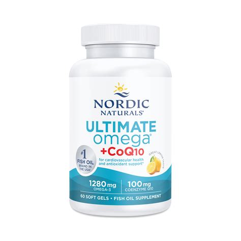 Ultimate Omega Coq10 By Nordic Naturals Thrive Market