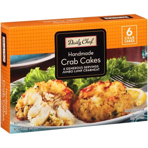 Daily Chef Handmade Crab Cakes Oz Crab Cakes Frozen Seafood Food