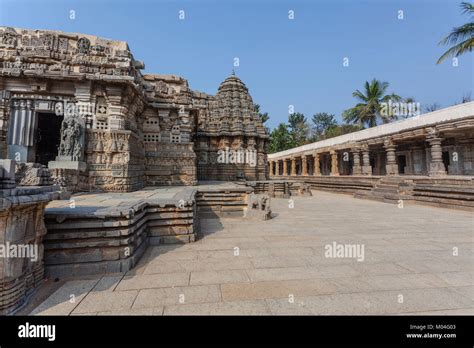 India Karnataka Somanathapura Chennakesava Temple Stock Photo Alamy