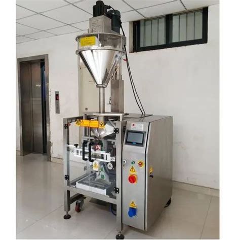 SS Steel Continuous Automatic Powder Pouch Packaging Machine At Rs