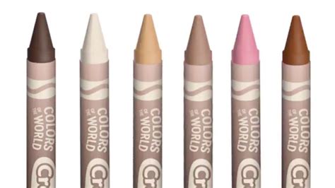 Crayola Introduces Colors Of The World Crayons With Diverse Skin