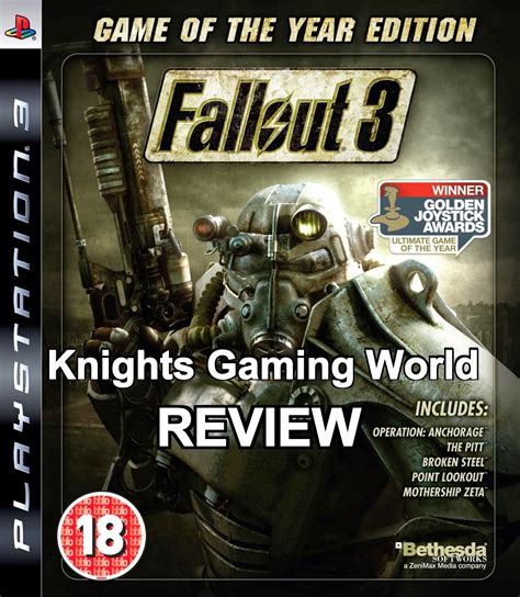 Knights Gaming World Fallout 3 Game Of The Year Edition Review