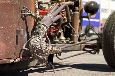 Amazing Fire Breathing Lizard Rat Rod Exhaust Rat Rod Rat Rods