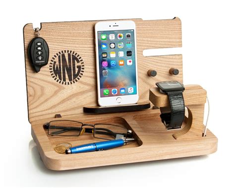 Pin On Wooden Docking Station