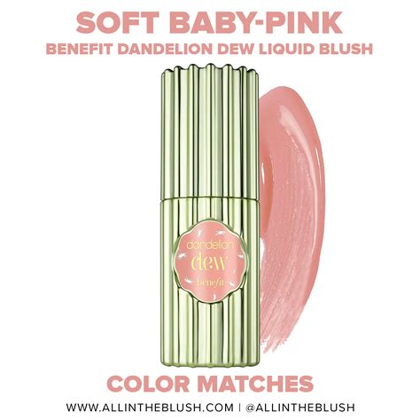 Benefit Dandelion Dew Baby Pink Liquid Blush Dupes All In The Blush