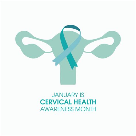 January Is Cervical Health Awareness Month Vector Trinity Health