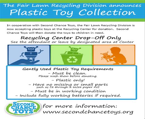 Recycling Center Accepting Donations of Used Plastic Toys | Second ...