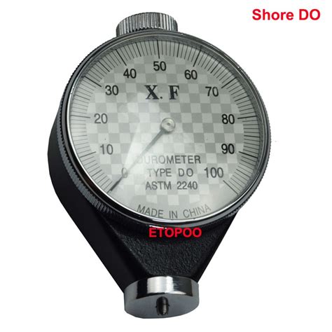 rubber HOO durometer DO Shore Durometer Shaw Hardness Tester Shore OO for Rubber foam sponge ...