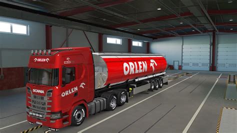 Euro Truck Simulator 2 Menci Cistern Scania S Orlen Texaco