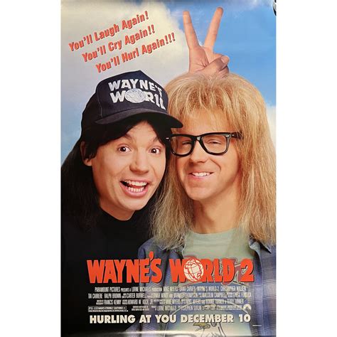 Waynes World 2 1993 Original Movie Poster
