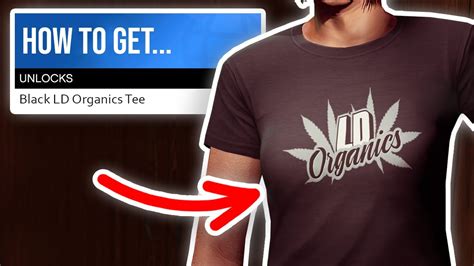 How To Get The Black LD Organics Tee In GTA Online Unlock YouTube