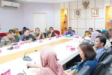 Pemkot Jefridin Pimpin Rapat Finalisasi Rangkaian Peringatan HUT Ke