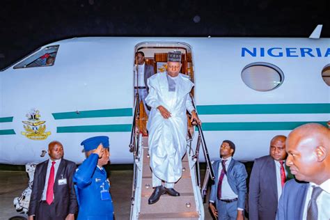 Shettima Arrives In Davos For 2025 World Economic Forum Meeting