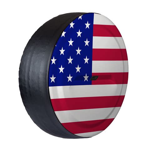 American Flag Rigid Tire Cover By Boomerang Fits 32 And 33 Jeep