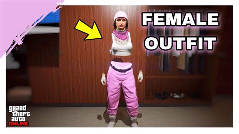 Gta Online Female Pinkj Joggers Invisible Arms Torso Outfit Glitch