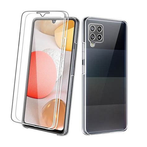 SAMSUNG GALAXY A42 5G FUNDA CARCASA TRANSPARENTE DOBLE CON PROTECCION