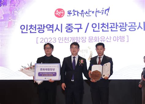 ‘2023 인천개항장 문화재 야행 3년 연속 문화재청 지역문화재 활용 ‘우수사업 선정 및 ‘명예의 전당 등극