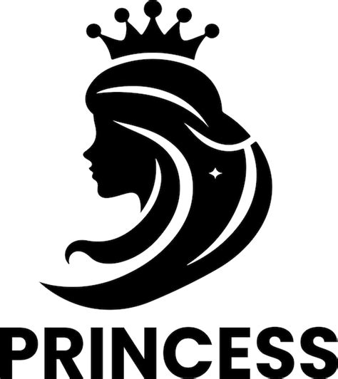 Premium Vector Minimal Princes Brand Logo Concept Clipart Symbol