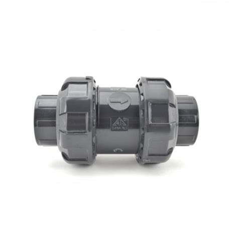 1¼ Sch 80 Pvc Ball Check Valve Epdm Soc X Soc