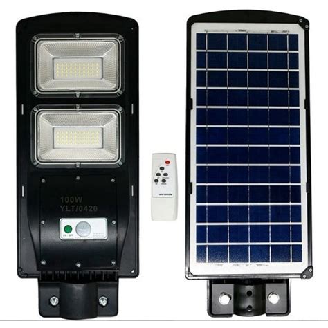 Solar Lumin Ria P Blica Poste Rua Led W C Sensor Frio Submarino