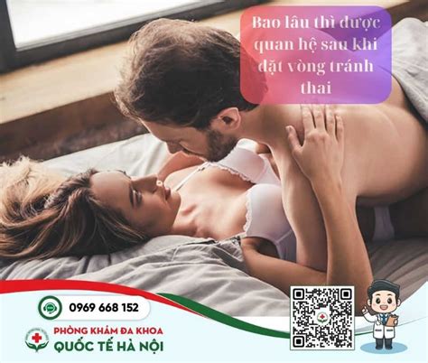 Đặt vòng tránh thai bao lâu quan hệ được chính xác mấy ngày