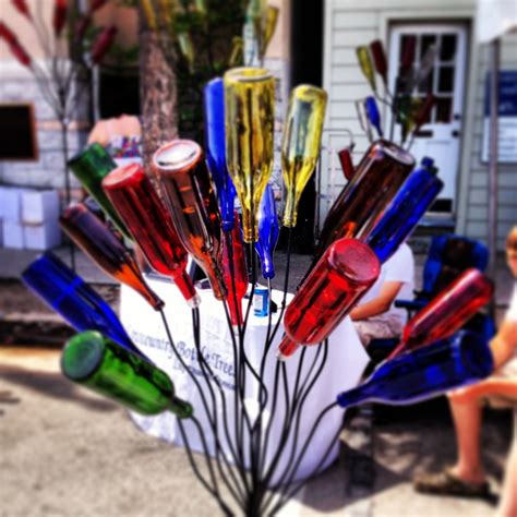 Superstition A Multi Colored Bottle Tree Thought To Capture Evil