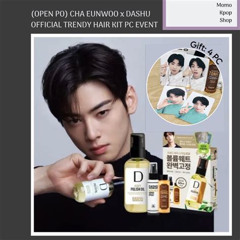 Jual Pre Order Cha Eunwoo X Dashu Official Product Shopee Indonesia