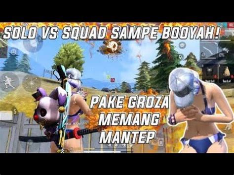 Solo Vs Squad Pake Bundle Bikini Sexy Free Fire Pake Groza Memang