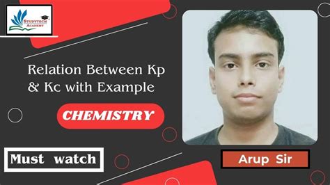 Relation Between Kp And Kc With Example Chemical Equilibrium