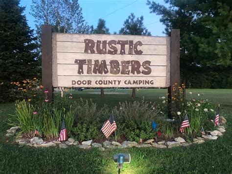 Rustic Timbers Door County | Cabins