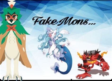 Fakemons Parte 3 •pokémon• En Español Amino