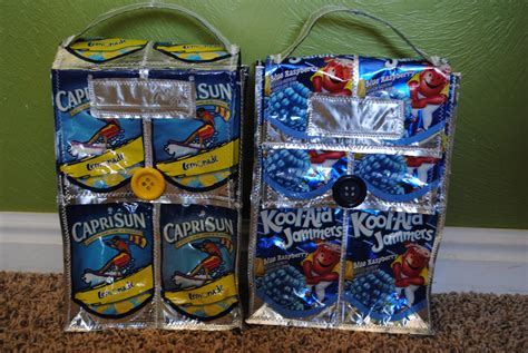 Trash to Treasure: Capri Sun Pouch Bags