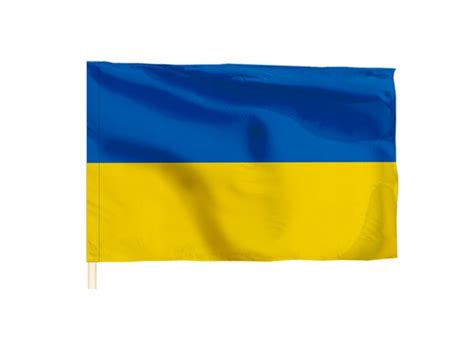 FLAGA UKRAINA 110x70 cm FLAGI UKRAINY UKRAINE MATERIAŁ PREMIUM Cena