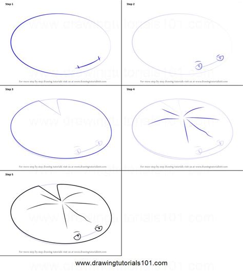 How to Draw Lily Pad from Plants vs. Zombies Printable Drawing Sheet by ...