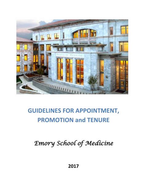 Pdf Guidelines For Appointment Promotion And Tenure The Following