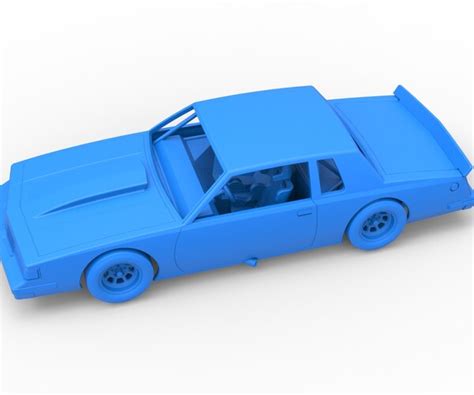 Artstation 3d Printable Diecast Vintage Nascar Race Car Scale 125 Resources