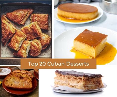 Most Popular 20 Cuban Desserts Chef S Pencil