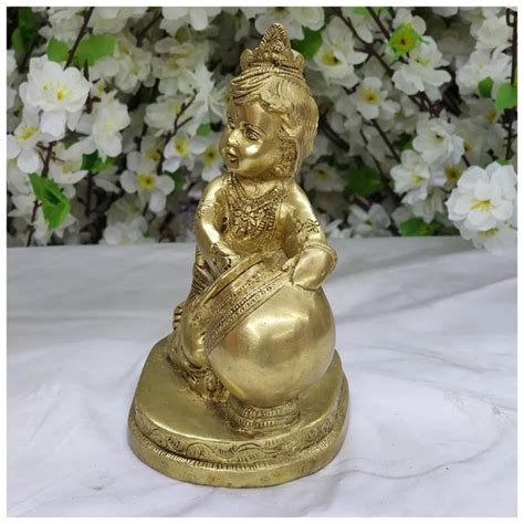 Baby Krishna Statue God of Love Krishna Brass Statue Lord - Etsy ...