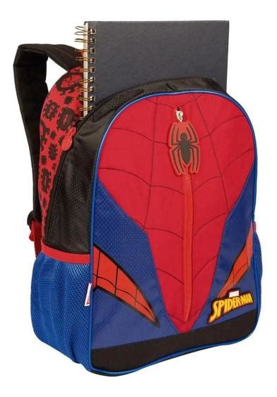 Mochila Homem Aranha Spider Man Costas Y Tam G Sestini Mochilas