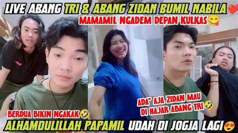 LIVE ABANG TRI ZIDAN BUMIL NABILA ALHAMDULILLAH PAPAMIL UDAH DI JOGJA