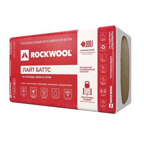 Купить Утеплитель ROCKWOOL (Роквул)