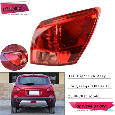 Zuk Luz Trasera Exterior Para Coche L Mpara Trasera Para Nissan Qashqai