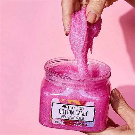 Tree Hut Exfoliating Cotton Candy Shea Sugar Scrub Tree Hut Body Scrub