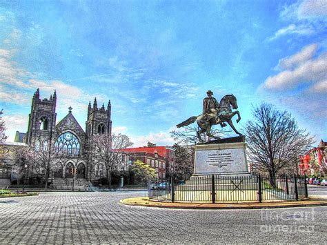 Richmond VA Virginia - J.E.B. Stuart Monument Photograph by Dave Lynch - Fine Art America